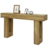 63" Console Table, Farmhouse Narrow Entryway Table , Long Sofa Table, Console Tables for Entryway - 2 of 4