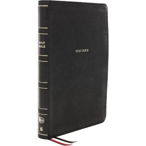 Nkjv, Reference Bible, Super Giant Print, Leathersoft, Black, Red Letter  Edition, Comfort Print - Large Print by Thomas Nelson (Leather Bound)