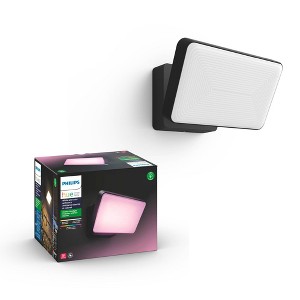 Philips Hue White & Color Ambiance Discover LED Floodlight: Outdoor Smart Lighting, App-Controlled, 2300 Lumens - 1 of 4