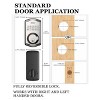 ZACHVO Keyless Entry Deadbolt Lock, Electric Door Locks with Keypads, Satin Nickel - 3 of 4