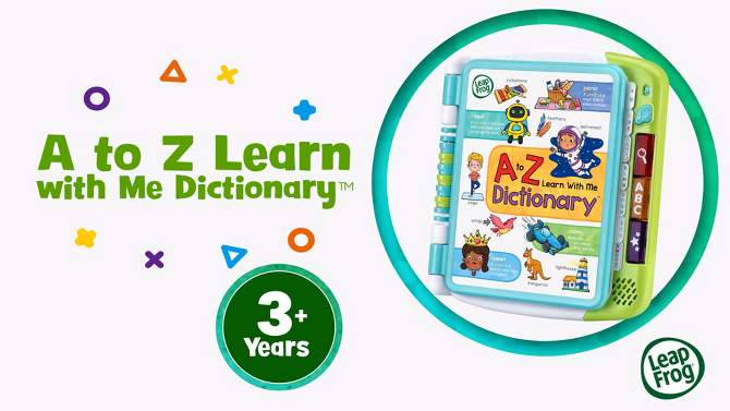 LeapFrog A to Z Learn with Me Dictionary, 2 of 11, play video