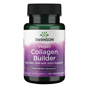 Swanson Vegan Collagen Builder - Featuring Dermaval 60 Veg Capsules - 1 of 4
