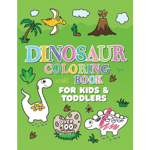 Dinosaur Coloring Book for Kids: Fantastic Dinosaur Coloring Book Great  Gift for Boys, Girls, Toddlers, Preschoolers, Kids 3-8, 6-8 (Dinosaur Books)  (Paperback)