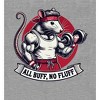 Gym Rat "All Buff No Fluff" Adult Crew Neck Short Sleeve Tee - 2 of 2
