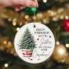 Lomsoe Friendship Christmas Ornaments Gifts for Friends Sisters Ceramic Ornament for Christmas Decor Friendship Gifts for Xmas Birthday - 4 of 4