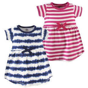 Luvable Friends Touched by Nature Short-Sleeve Dresses 2pk - 1 of 1