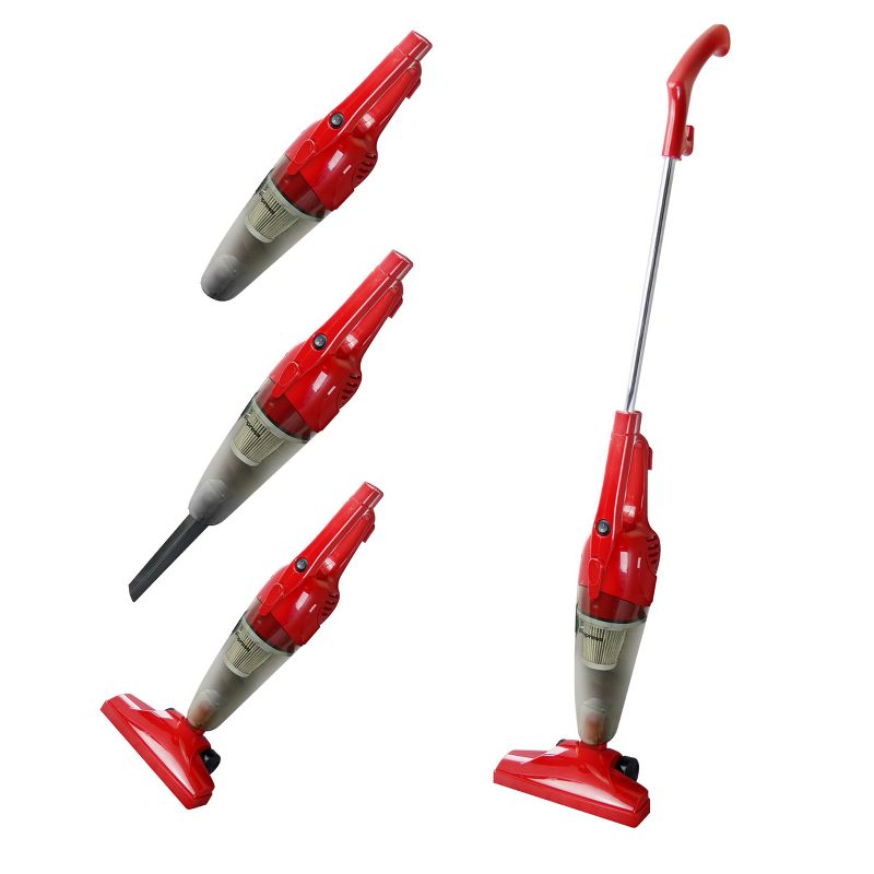 Impress GoVac 2-in-1 Upright-Handheld Vacuum Cleaner- Red, 1 of 6