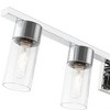 Livex Lighting Carson 3 - Light Vanity in  Polished Chrome - 3 of 4