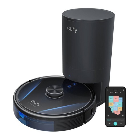 Eufy Robovac Lr30 Hybrid+ Laser Navigation With 3000 Pa Suction Power And  Auto Empty : Target