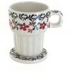 Blue Rose Polish Pottery K131 Manufaktura Large Mug with Lid - 2 of 3