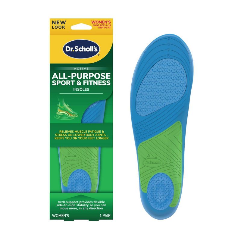 Dr. Scholl&#39;s All-Purpose Sport &#38; Fitness Women&#39;s Trim to Fit Comfort Insole - 1pair  - Size (6-10), 1 of 13