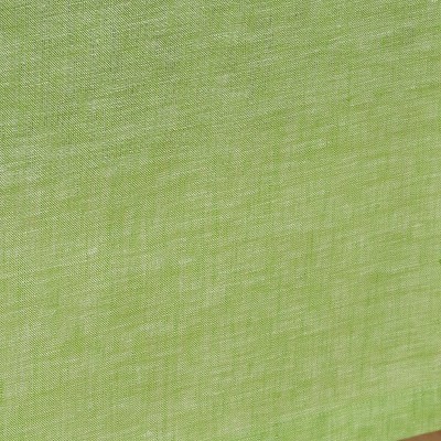 chambray lime green