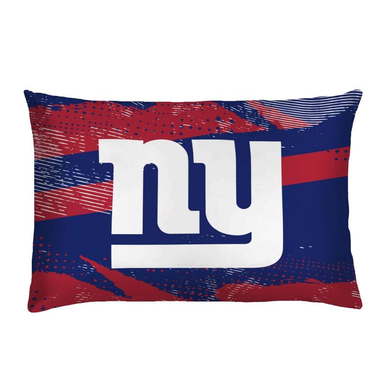 NFL New York Giants Slanted Stripe Twin Bed in a Bag Set - 4pc, 3 of 4
