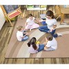 Flagship Carpets Simply Stylish Neutral Rainbow Area Rug - 2 of 4