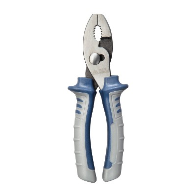 Newest tool purchased for the job. Slip joint soft jaw pliers