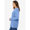 Woman Within Perfect Long-Sleeve Crewneck Tee - 4 of 4