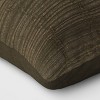 Cotton Dobby Striped Square Throw Pillow - Threshold™ - 4 of 4