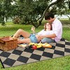 Waterproof Reversible Outdoor Rug - Lightweight, Foldable, Easy Clean for Patio, Camping, Pool & Beach - 3 of 4