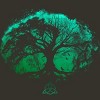 Junior's Design By Humans Tree of Life By Area31Studios T-Shirt - 2 of 3
