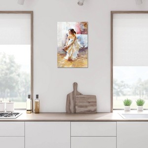 iCanvas In White by Igor Zhuk Canvas Print Wall Art - 1 of 3