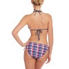 Women's Plaid Triangle Bikini Swimsuit Top - LASCANA - 2 of 4