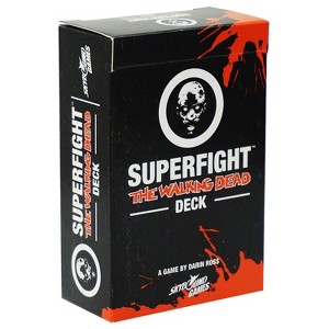 Superfight: The Walking Dead Deck - 100 Themed Cards, Standalone Or Expansion - 1 of 4