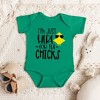 The Juniper Shop I'm Just Here For The Chicks Baby Bodysuit - 2 of 2