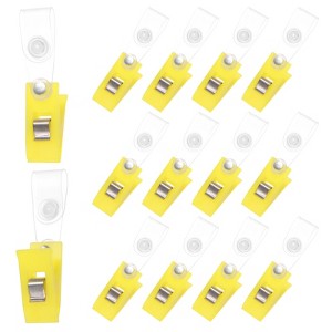 Unique Bargains Plastic Lawn Garden Anti-Wind Flag Pole Clips 20 Pcs - 1 of 4