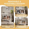 Dog Furniture Crate, Large Furniture Style Dog Crate - 3 of 4