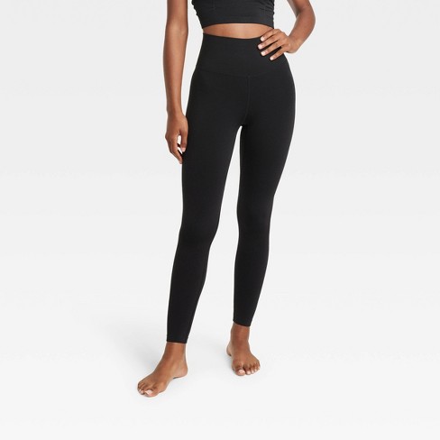 Women's High-rise Patterned Seamless 7/8 Leggings - Joylab™ Black M : Target