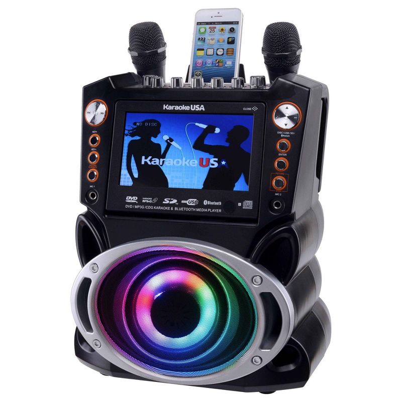 Karaoke USA All-in-One Karoake System with 7&#34; TFT Digital Color Screen - GF946, 3 of 8
