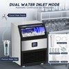 RAPSUAR 22.8 in. 300 LBS./24 H Half Size Cubes Built in/Freestanding Ice Maker With Self-Cleaning - 4 of 4