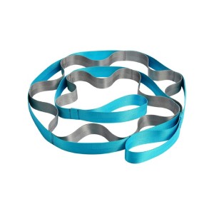 Toyzone World Blue Gray Stretching Yoga Strap - 1 of 3