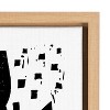 Kate and Laurel Sylvie Nature in the Abstract Framed Canvas by Statement Goods, 18x24, Natural - 3 of 4