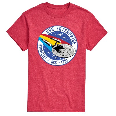 Men's - Star Trek - Enterprise Mission Patch Short Sleeve Graphic T-Shirt