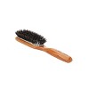 Bass Brushes Shine & Condition Hair Brush with 100% Premium Natural Bristle FIRM Pure Bamboo Handle Medium Paddle - 3 of 4