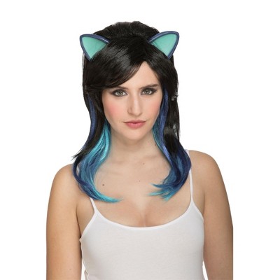 Kroeger Inc. Long Kitty Adult Costume Wig