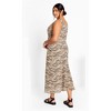 Women's Plus Size Elia Print Maxi Dress - neutral | CITY CHIC - 2 of 4