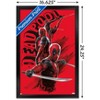 Trends International Marvel Deadpool & Wolverine - Deadpool Poses Framed Wall Poster Prints - 3 of 4
