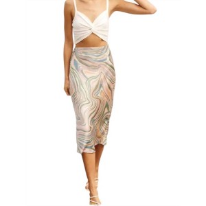 Women's So Fresh A Line Midi Skirt - DRESS FORUM - 1 of 4