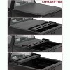 Soft Quad Fold Truck Bed Tonneau Cover Compatible with 2009-2023 Dodge Ram 1500/2003-2023 Dodge Ram 2500 3500, 5.7 ft Bed - 2 of 4
