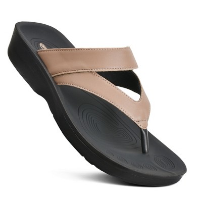 Aerothotic Glen Casual Thong Womens Walking Sandals