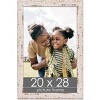 PosterPalooza | Shabby Chic White Picture Frame - UV Acrylic, Foam Board Backing, Hanging Hardware - 2 of 4