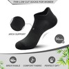 GENTLEAGU Women's No-Show Socks - Thin, Soft Viscose Bamboo with Arch Support, Breathable Low-Cut Wholesale Family Bulk Pack - 3 of 4
