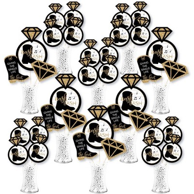 Big Dot of Happiness Nash Bash - Nashville Bachelorette Party Centerpiece Sticks - Showstopper Table Toppers - 35 Pieces