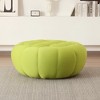 WJShome Bubble Couch,42.52inch Loveseat Sofa,Lazy Floor Sofa,Curved Couch For Living Room, Office, Apartment, No-Assembly - 2 of 4