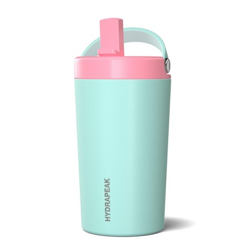 Hydrapeak Mini Kids Water Thermos with Straw Lid 14oz - Choose