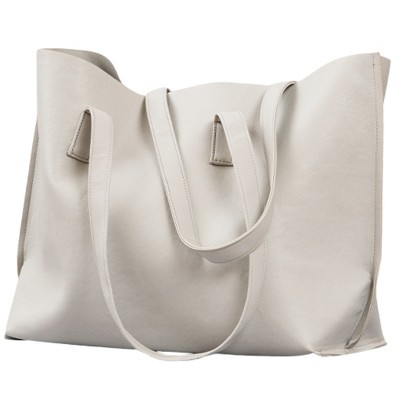 Essential Gray Tote Bag Plastic