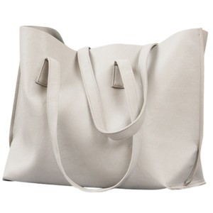 Essential Gray Tote Bag Plastic - 1 of 3