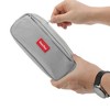 Unique Bargains Solid Color Square Stationery Pen Case with Zipper for Office - 4 of 4